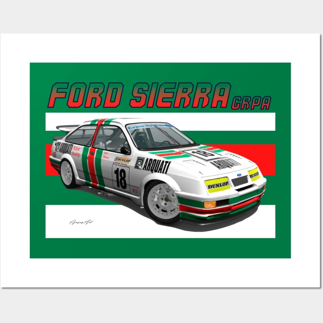 GrA Ford Sierra RS Cosworth Wall Art by PjesusArt